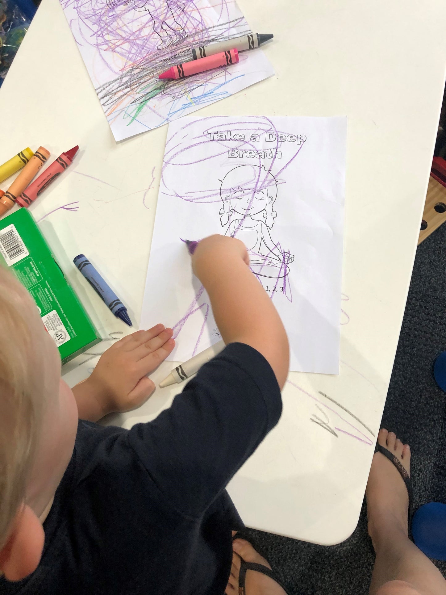 PRINTABLE Emotional Regulation Colour-In Sheets for kids | Self Regulation | Mindfulness | Deep Breathing | Yoga | Grounding | Visualisation