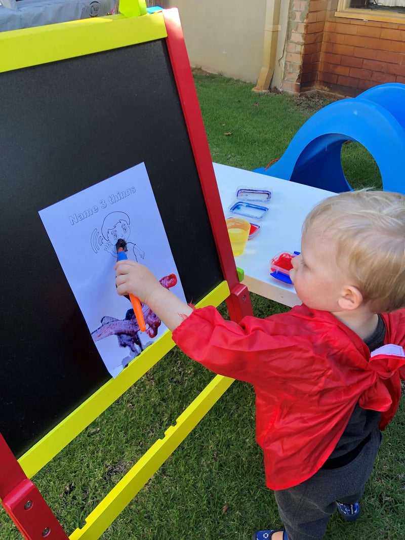 PRINTABLE Emotional Regulation Colour-In Sheets for kids | Self Regulation | Mindfulness | Deep Breathing | Yoga | Grounding | Visualisation